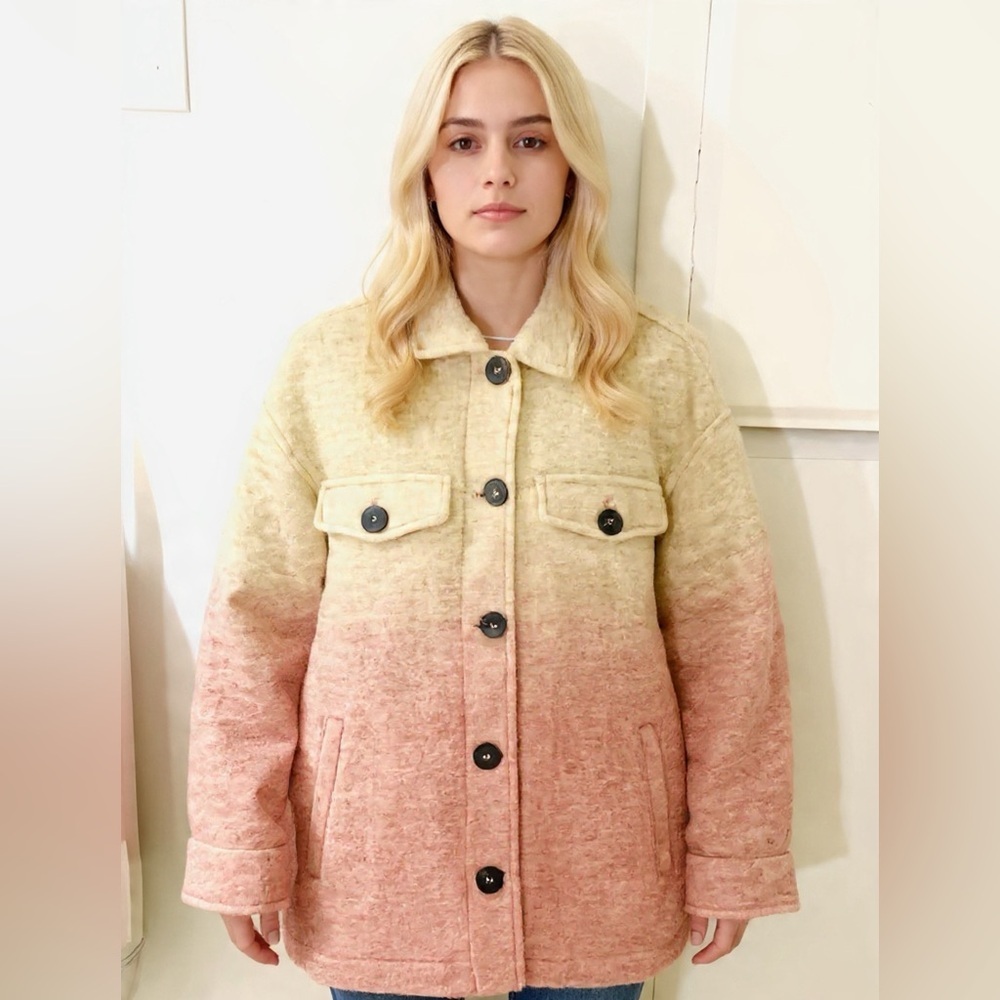 Zara ombré Shacket - Picture 2 of 6